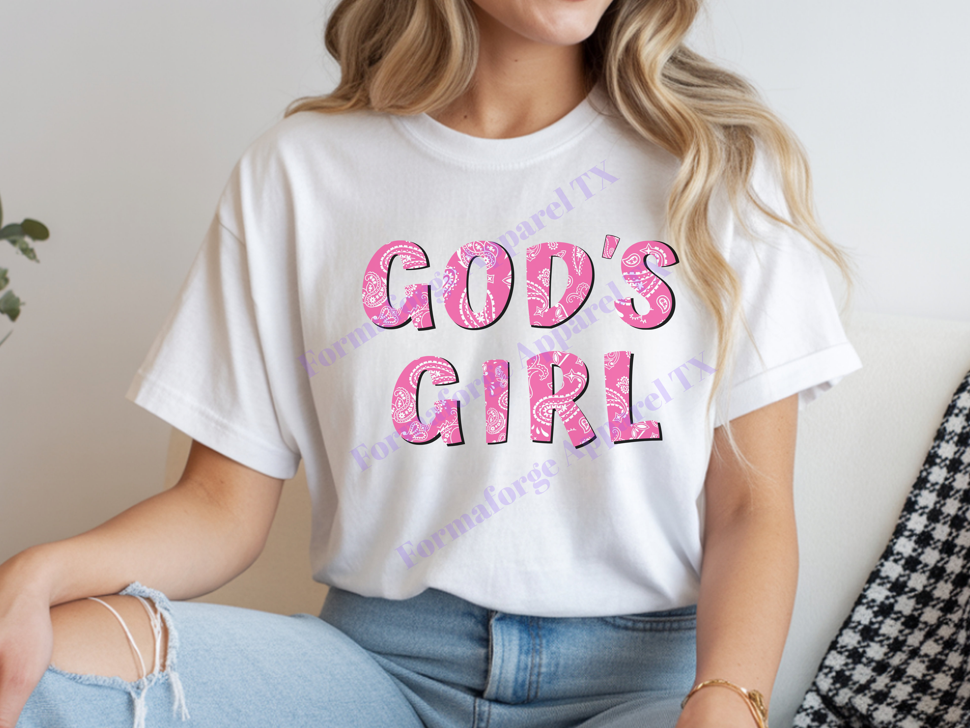 God's Girl – Graphic Tee | Faith Based Vibe
