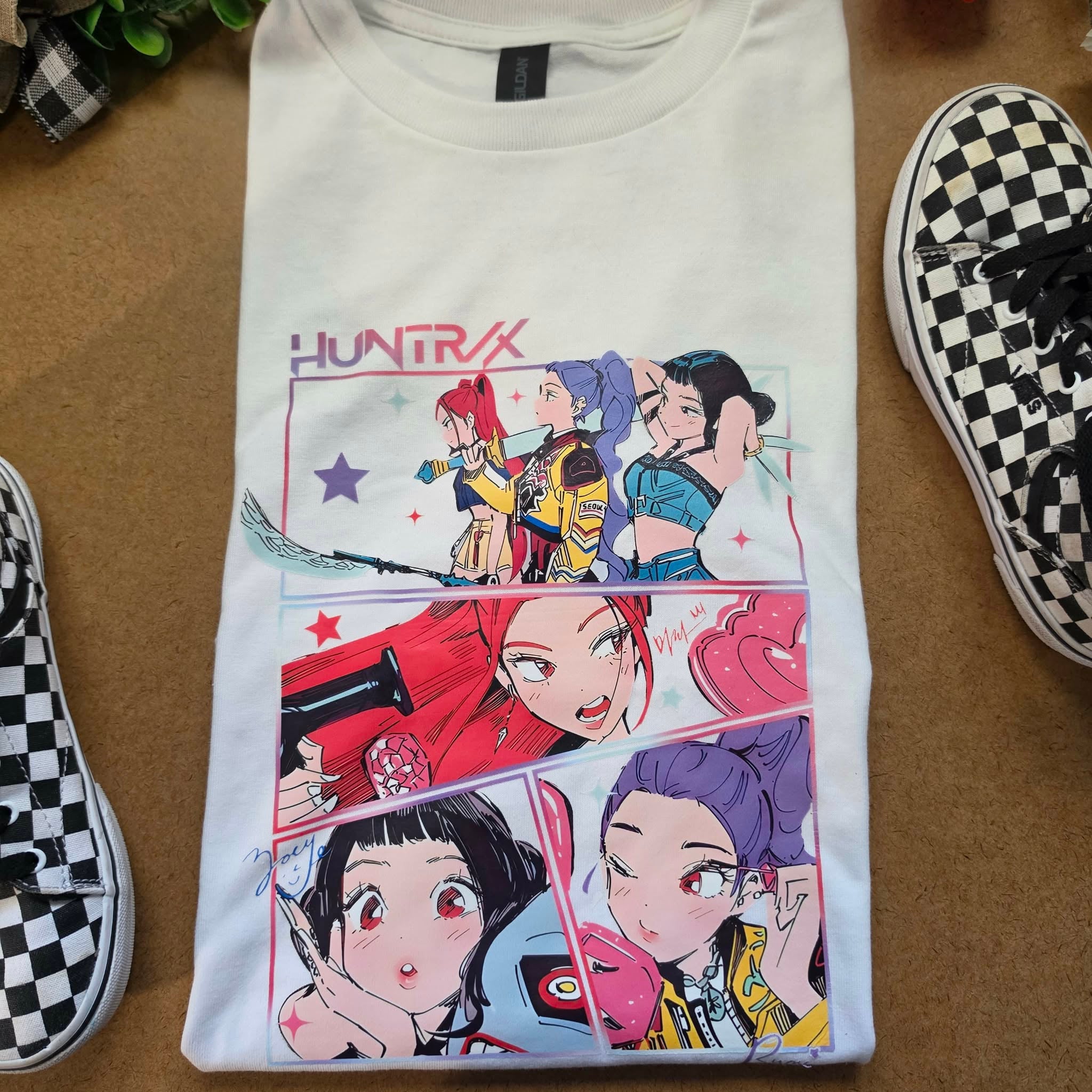 Kpop DH, Comic Page Shirt, Mira Zoey Rumi, Huntrix