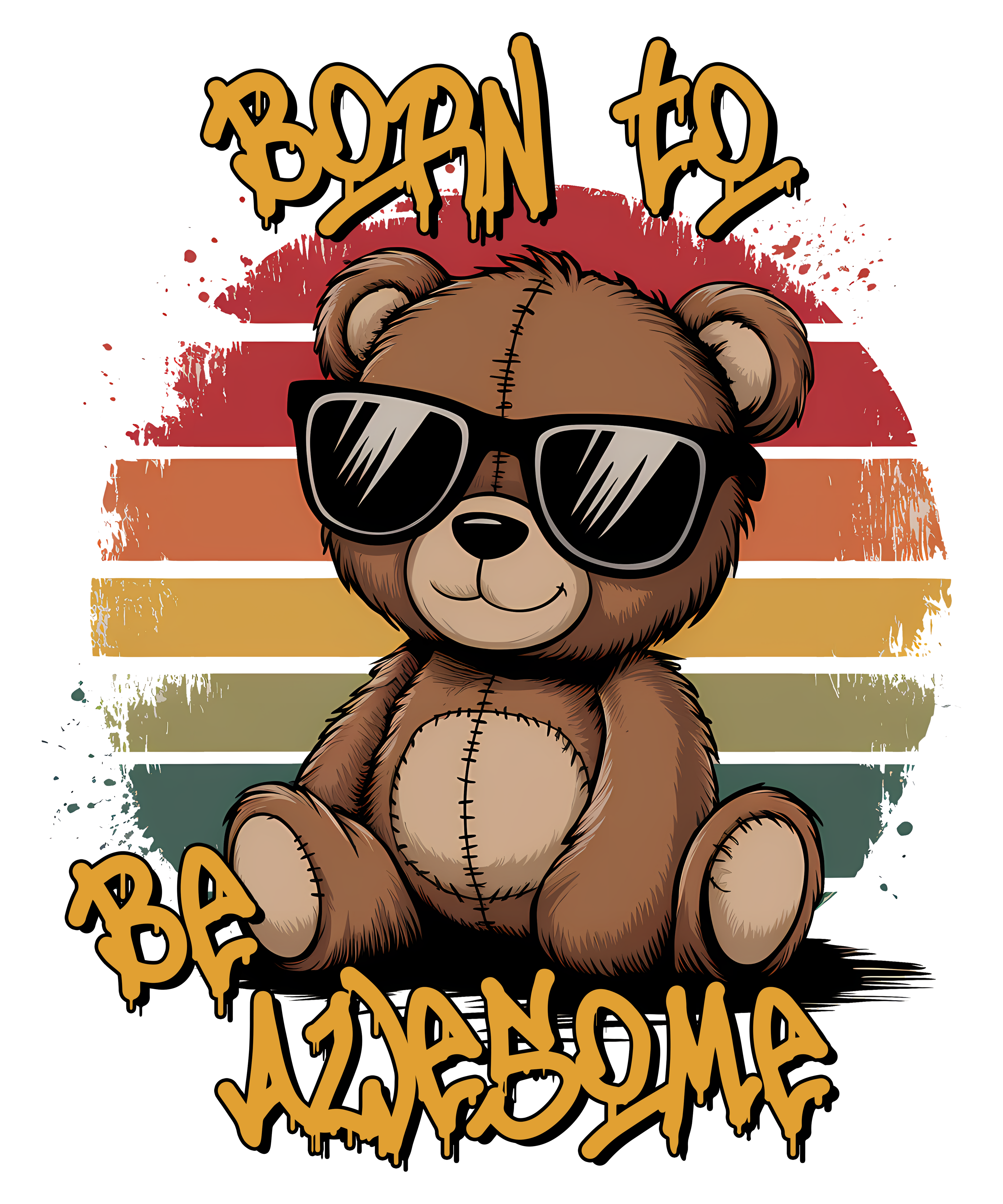 Born To Be Awesome Hoodie