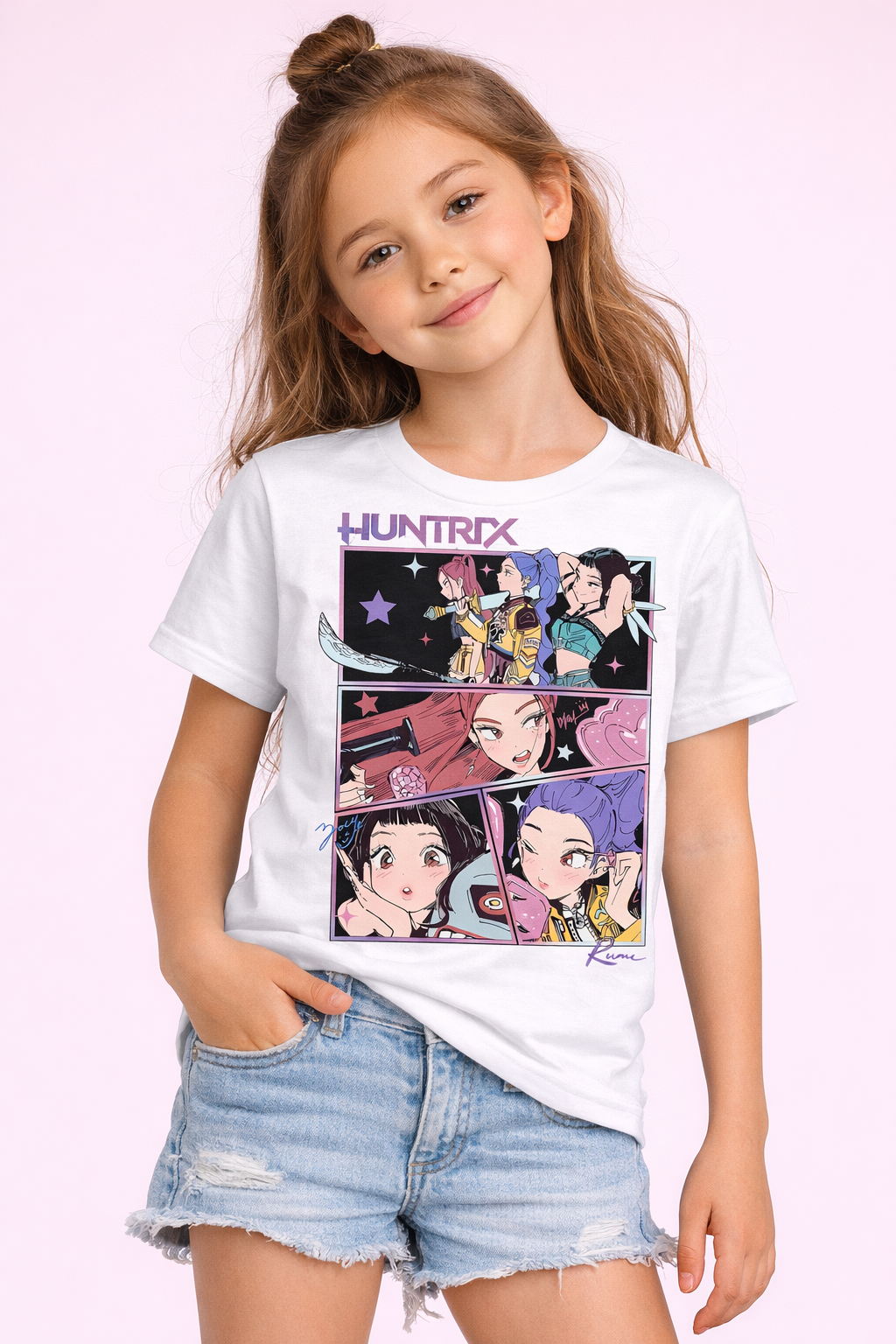 Kpop DH, Comic Page Shirt, Mira Zoey Rumi, Huntrix