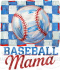 Baseball - Hand Painted Baseball Mama
