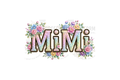 MiMi - Neon Cheetah Flowers