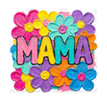 MAMA - Painted Neon Daisies