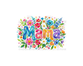 MAMA - Hand Painted Wildflowers