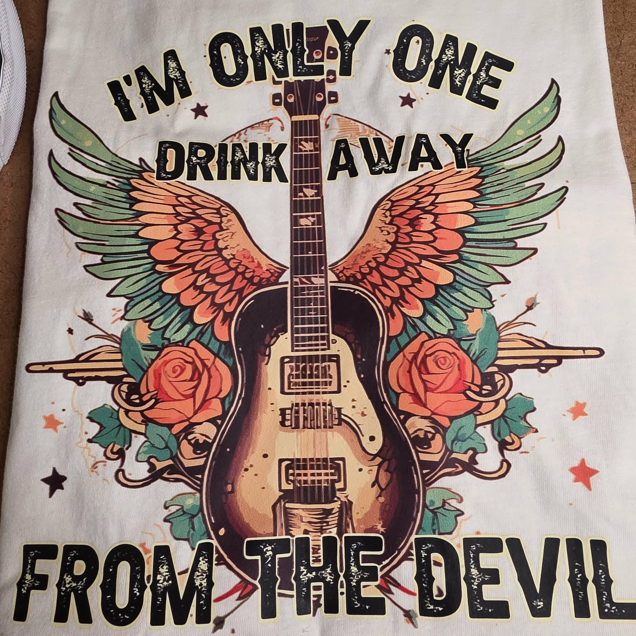 JUST ONE DRINK AWAY